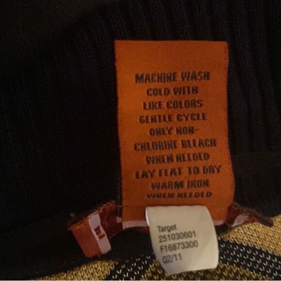 Missoni for Target Sz Sm Multi Colored Chevron Open Front Long Cardigan
Sweater - Picture 5 of 5